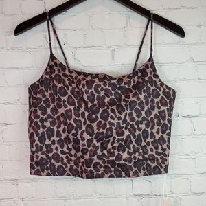 Sports Bra With Straps,Cropped tank top with integrated bra